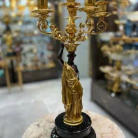 شمعدان برنزی مجسمه برنزی زیر قیمت