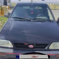 پراید هاچبک مشکی مدل 87