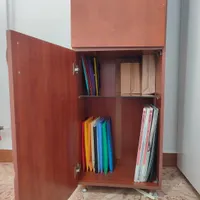 بوفه، کتابخانه، کابینت|کتابخانه، شلف، قفسه‌های دیواری|رشت, استقامت 1|دیوار