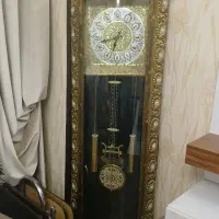 ساعت ایستاده برنزی فوق العده تمیز