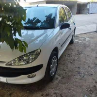 پژو۲۰۶تیپ۳مدل۱۴۰۱فابربک خانگی بدون ضربه تک برگ|خودرو سواری و وانت|اصفهان, تخت فولاد|دیوار