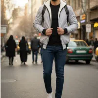 کاپشن ضدآب داخل خزتدی-طوسی ویژه|لباس|اصفهان, چرخاب|دیوار