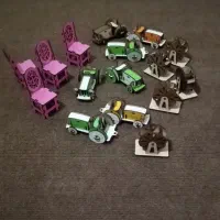 ماکت دکوری ماشین،تراکتور،لوکوموتیو،لودر و غیره