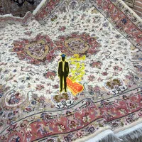 فرش جفت۶متر خطیبی آی الدوز۳۰رج آذشهر(اقساطبدون بهر