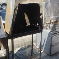 منقل  و دمنده زغالی ۷۵ سانتی
