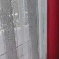 پرده پذیرای با متراز بالا و پر چین وبسیار نو|پرده، رانر، رومیزی|تهران, پونک|دیوار