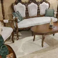 مبلمان پرمنبت وسلطنتی|مبلمان خانگی و میز عسلی|علیآباد کتول, |دیوار