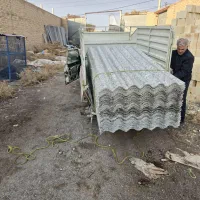 ورق ایرانیت شانی  سقف نشکن طرح سیمانی