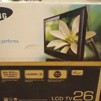 تلویزیون LCD سامسونگ ۲۶ اینچ اصل|تلویزیون و پروژکتور|شیراز, زرهی|دیوار