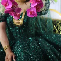 لباس پرنسسی سبز|حراج|میناب, |دیوار