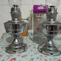 دوعددلمپاطرح انگلیسی روکش استیل