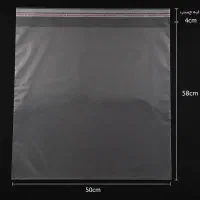 سلفون لبه چسبدار سایز ۶۰×۵۰ لبه۴سانت مانتویی کاپشن
