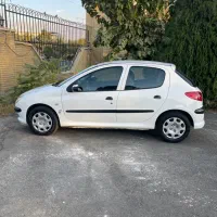 پژو 206 بدون رنگ