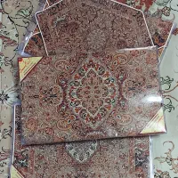 ست رومیزی ۵ تکه ترمه|پرده، رانر، رومیزی|تهران, حکیمیه|دیوار