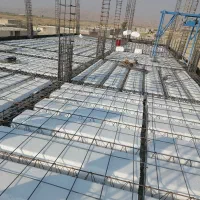 قالبندوآلموتوربند. سقف ستون. فنداسیون دیوار برشی