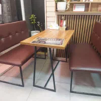 میز صندلی بویلر بخاری قارچی