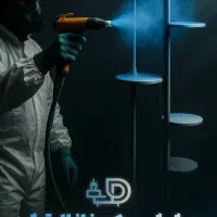 رنگ کوره ای الکترواستاتیک تضمینی