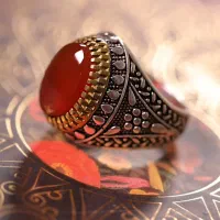 انگشتر نقره عقیق یمنی درجه یک