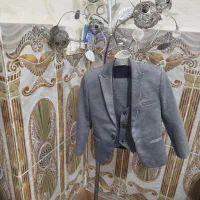 حراج کت وشلوار همراه بابازکت۳تکه،فروش فوری