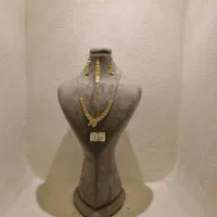 طلا و سکه نمادار وزن پایین سرویس دستبند گوشواره