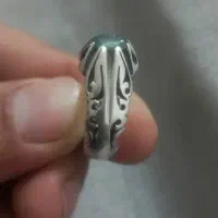 انگشتر نقره (زمرد زامبیا)|جواهرات|سنندج, |دیوار