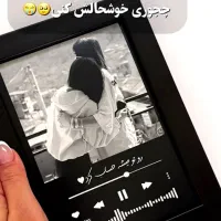 تابلو موزیکال با عکس و متن و موزیک دلخواه شما|تابلو، نقاشی، عکس|همدان, |دیوار