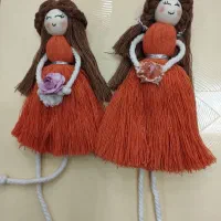 عروسک مکرومه