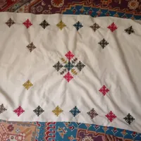 پوش بالشت پلیواری دست دوز
