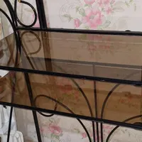 میز توالت فرفوژه،مشکی با صندلی|تخت و سرویس خواب|محمدیه-قزوین, |دیوار