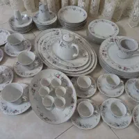 سرویس چینی اصل ژاپن خیلی خیلی قدیمی نو|ظروف سرو و پذیرایی|ری, هاشم‌آباد|دیوار