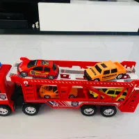 عروسک اسباب بازی ماشین کامیون تریلی تفنگ