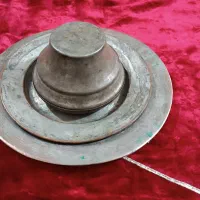 بشقاب دیوارکوب مسی قدیمی|کلکسیون اشیاء عتیقه|آمل, |دیوار