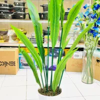 گلدان برگ مصنوعی یک متری،آویز آشپزخانه وارداتی|گل مصنوعی|بروجرد, |دیوار