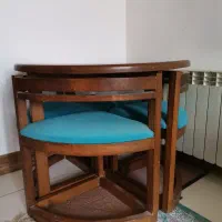 میز ناهارخوری 4نفره جمع و جور