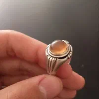 انگشتر عقیق یمنی کهنه