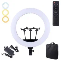 رینگ لایت زوم کن دوربین مبایل|دوربین عکاسی و فیلم‌برداری|قم, چهار مردان|دیوار