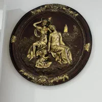 تابلو وارداتی ورق طلا و رزین و چوب