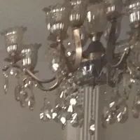 فروش لوستر در حد نو با دو پایه دیواری|لوستر و چراغ آویز|تهران, امیرآباد|دیوار
