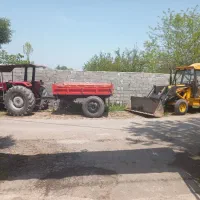 اجاره بیل مکانیکی بیل بهکو تراکتور بارکش|خدمات حمل و نقل|رشت, توشیبا|دیوار