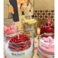 شمع های دستساز|صنایع دستی و سایر لوازم تزئینی|رشت, منظریه|دیوار