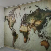 نصب. فروش . پوستر سه بعدی و کاغذ دیواری|خدمات پیشه و مهارت|رامهرمز, |دیوار