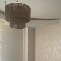 ست لوستر و دیوارکوب با نخ رافیا