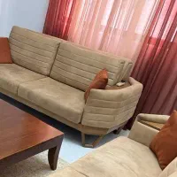 پرده حریر ۶متری همراه با میله پرده