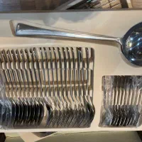 ست قاشق و چنگال ۱۱۴ پارچه|ظروف سرو و پذیرایی|رشت, معلم|دیوار