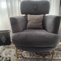 مبل 8نفره شامل دو کاناپه و دومبل تک نفره جنس مخمل|مبلمان خانگی و میز عسلی|تربتحیدریه, طالقانی|دیوار