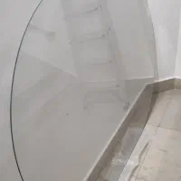 شیشه میز غذاخوری با ابعاد ۱۷۱×۱۲۸.۵