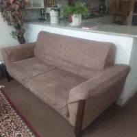 یک دست مبل هفت نفره ویک نیم ست راحتی چهارنفره|مبلمان خانگی و میز عسلی|کرج, اتحاد|دیوار