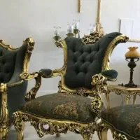 مبل استیل و سلطنتی مدل آمبلا راحتی