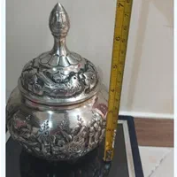 شکلات مسی قلم زنی آبکاری نقره|صنایع دستی و سایر لوازم تزئینی|تهران, بریانک|دیوار