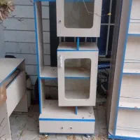 ویترین کمد تخت نوجوان سالم|تخت و سرویس خواب|مشکیندشت, |دیوار